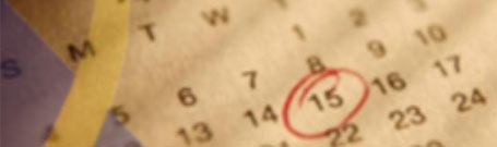Cabecera calendario fiscal