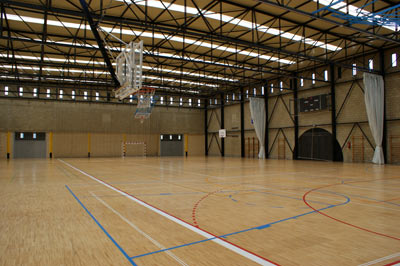Instalaciones del Polideportivo Municipal de Llanes