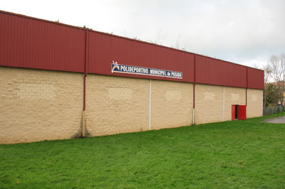 Instalaciones del Polideportivo Municipal de Posada