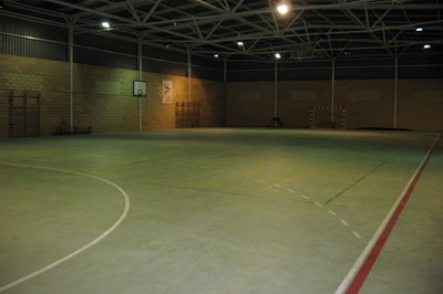 Instalaciones del Polideportivo Municipal de Posada