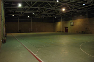 Instalaciones del Polideportivo Municipal de Posada