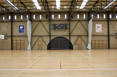 Instalaciones del Polideportivo Municipal de Llanes