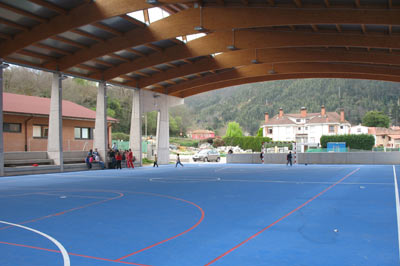 Instalaciones del Polideportivo Municipal de Nueva
