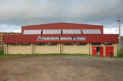 Instalaciones del Polideportivo Municipal de Posada